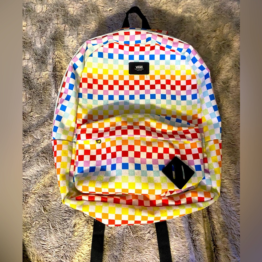 Vans backpack book bag